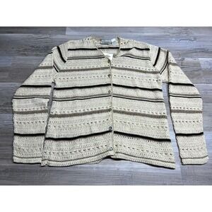 Kmart Basic Editions Shrug Cardigan Open‎ Knit Sweater Women's Medium